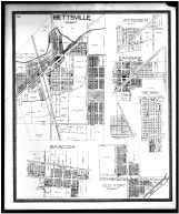 Bettsville, Amsden, Kansas, Bascom, Old Fort, Fort Seneca, Kansas, Seneca County 1896